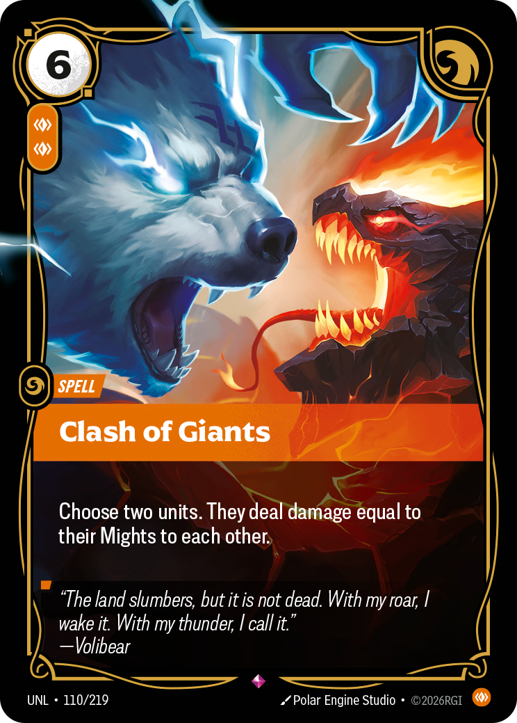 Clash of Giants (UNL-110/219) [Riftbound: Unleashed]