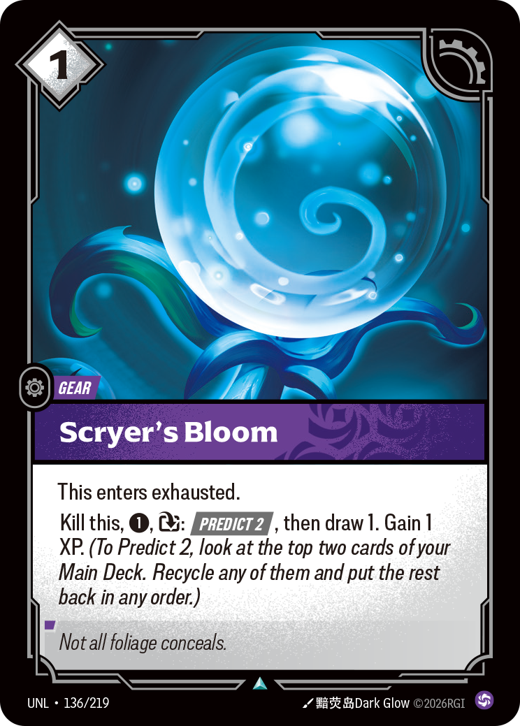 Scryer's Bloom (UNL-136/219) [Riftbound: Unleashed]