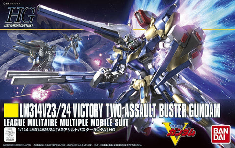 Bandai - Mobile Suit V Gundam: V2 Assault Buster Gundam - 1/144  High Grade Model Kit