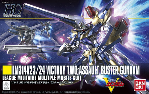 Bandai - Mobile Suit V Gundam: V2 Assault Buster Gundam - 1/144  High Grade Model Kit
