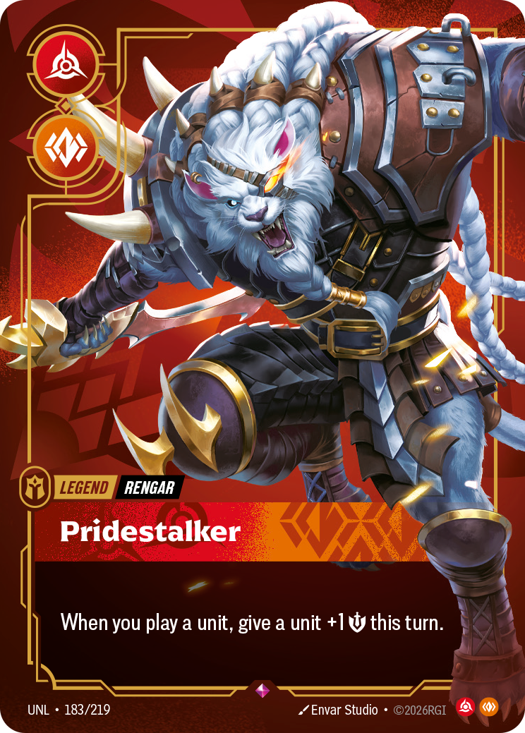 Rengar - Pridestalker (UNL-183/219) [Riftbound: Unleashed]