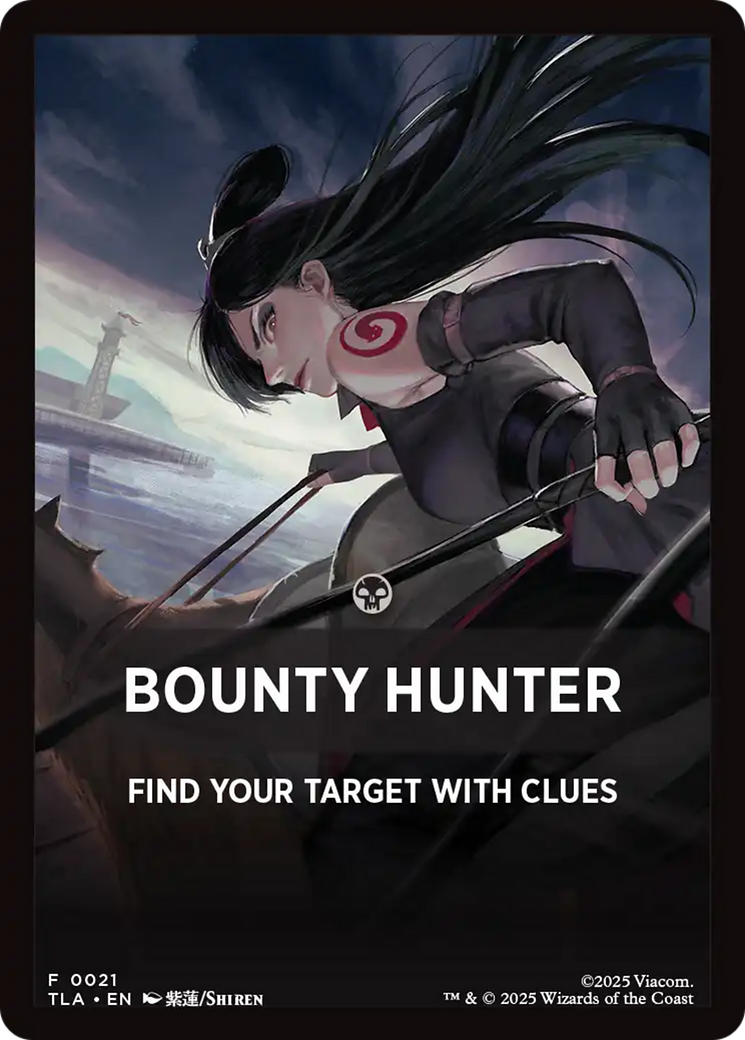 Bounty Hunter Theme Card [Avatar: The Last Airbender Tokens]