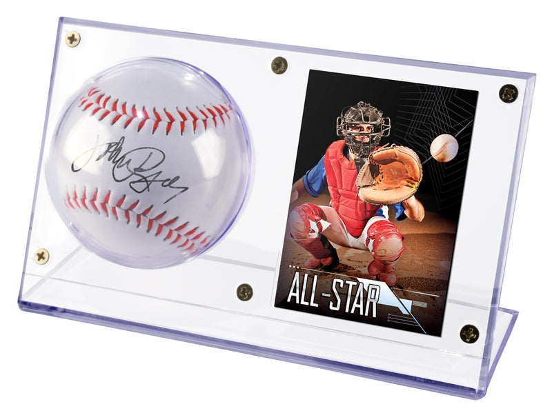Ultra PRO: Display - Baseball & Card (Clear)
