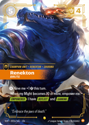 Renekton, Brute (Alternate Art) (VEN-092a/166) [Riftbound: Vendetta]