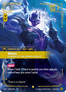 Shen, Leader of the Kinkou Order (Alternate Art) (VEN-138a/166) [Riftbound: Vendetta]
