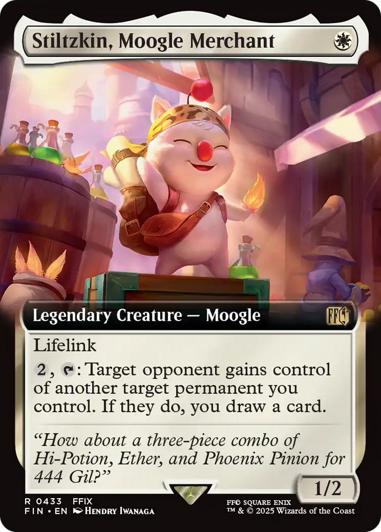 Stiltzkin, Moogle Merchant (Extended Art) [FINAL FANTASY]