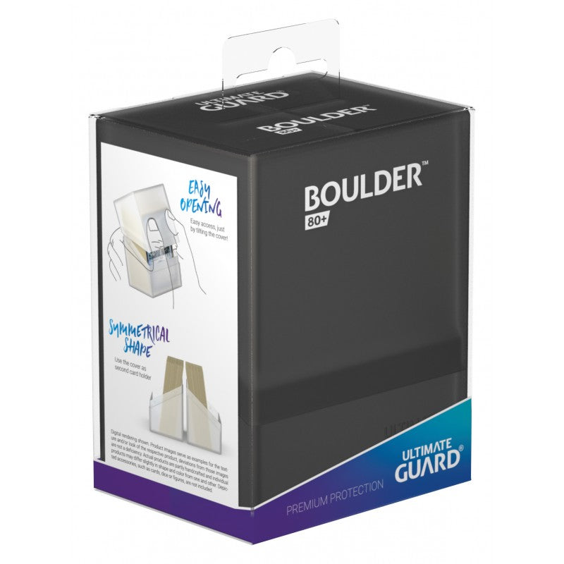 Ultimate Guard - Boulder: Deck Case - 80ct - Grey