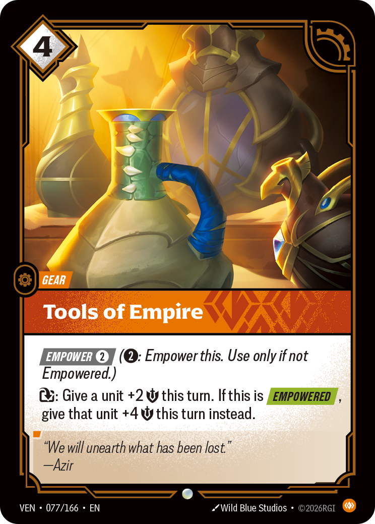 Tools of Empire (VEN-077/166) [Riftbound: Vendetta]