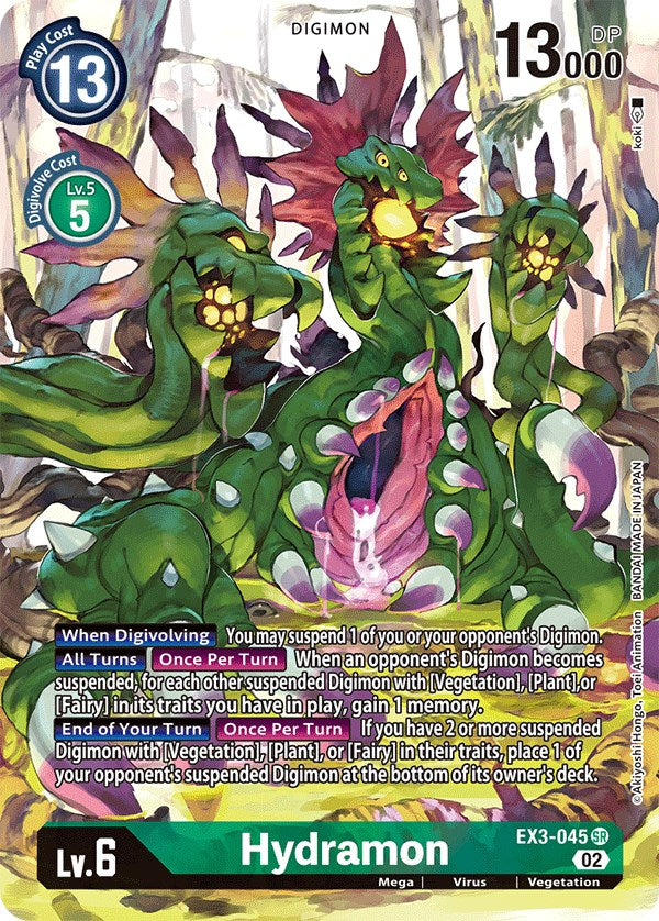 Hydramon [EX3-045] (Alternate Art) [Draconic Roar]