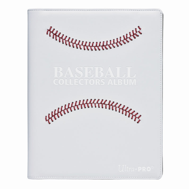 Ultra PRO: 9-Pocket Premium PRO-Binder - Baseball Collectors Album (White)