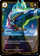 Nasus, Guardian of Knowledge (Alternate Art) (VEN-063a/166) [Riftbound: Vendetta]