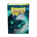 Dragon Shield: Japanese Size 60ct Sleeves - Aurora (Matte)