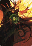 Mishra's Command Art Card [The Brothers' War Art Series]