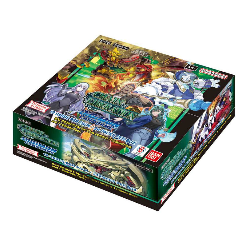 DIGIMON - EX-08: Chain of Liberation - Booster Box (PREORDER)