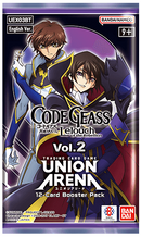 UNION ARENA - Code Geass Vol. 2 - Booster Pack