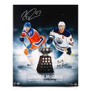 Connor McDavid Autographed & Inscribed - “Back to Back Art Ross” 20 x 16