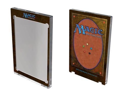 Ultra PRO: UV One-Touch Magnetic Holder - MTG - Classic Magic Card Back - 35pt