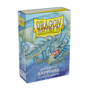 Dragon Shield: Japanese Size 60ct Sleeves - Sapphire (Matte)
