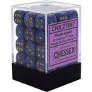 Chessex - CHX27897 - Lustrous Purple/Gold 36D6
