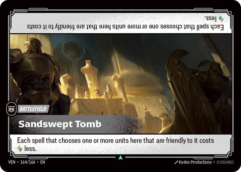 Sandswept Tomb (VEN-164/166) [Riftbound: Vendetta]