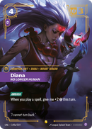 Diana - No Longer Human (Alternate Art) (UNL-149a/219) [Riftbound: Unleashed]