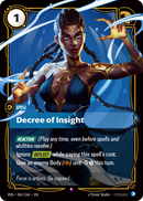 Decree of Insight (VEN-061/166) [Riftbound: Vendetta]