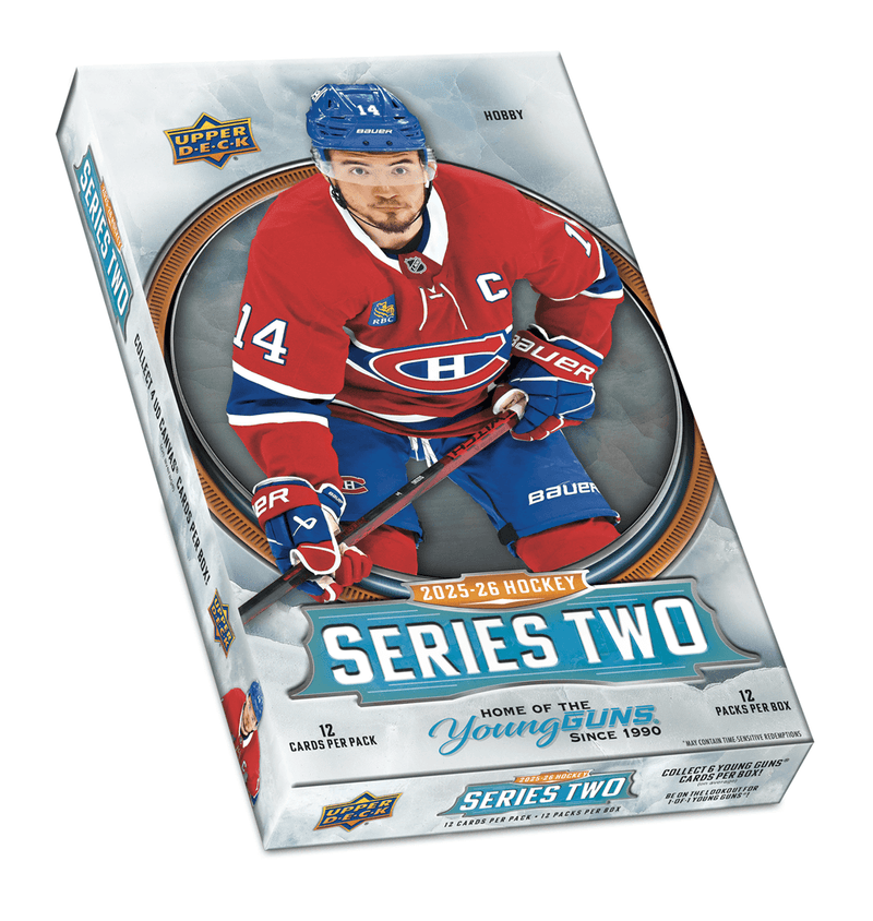 Upper Deck - 2025-26 Series 2 Hockey - Hobby Box