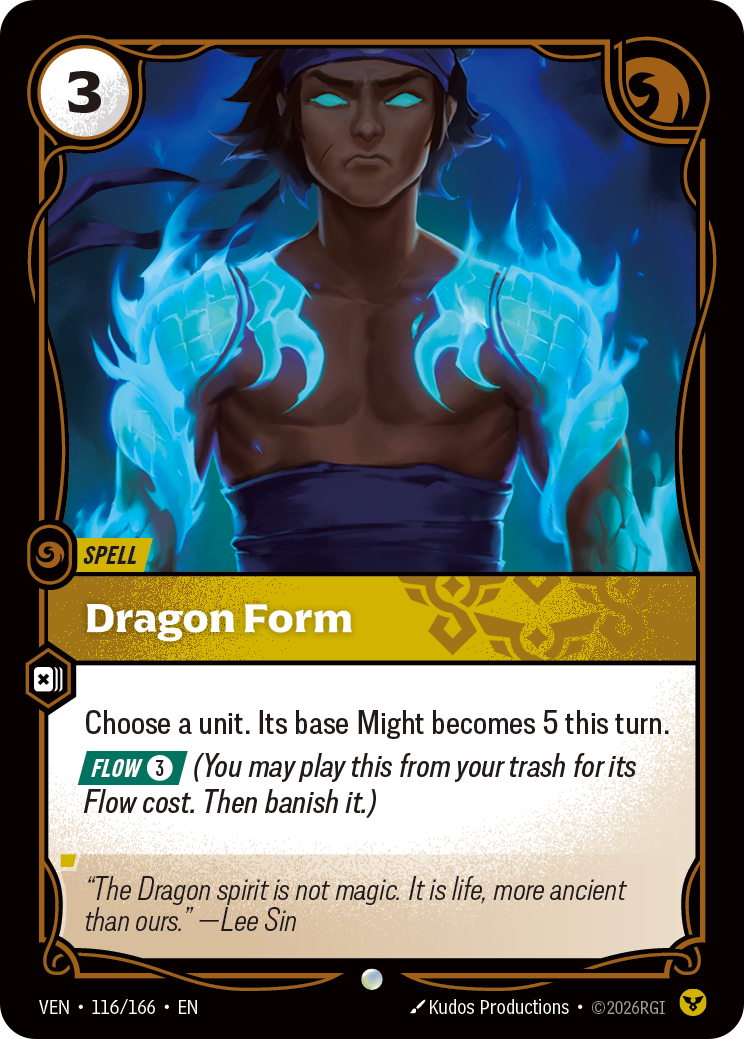Dragon Form (VEN-116/166) [Riftbound: Vendetta]