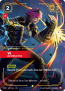 Vi, Destructive (Overnumbered) (VEN-167/166) [Riftbound: Vendetta]