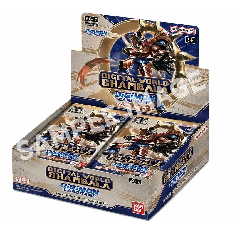 DIGIMON - EX12: Digital World Shambala - Booster Box (PREORDER)