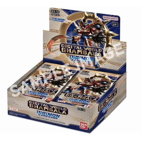 DIGIMON - EX12: Digital World Shambala - Booster Box (PREORDER)
