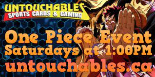 One Piece Event - Saturdays at 1 PM
