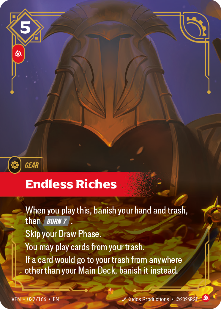 Endless Riches (VEN-022/166) [Riftbound: Vendetta]