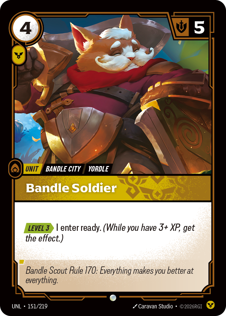 Bandle Soldier (UNL-151/219) [Riftbound: Unleashed]