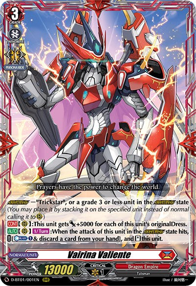 Vairina Valiente (D-BT01/001EN) [Genesis of the Five Greats]