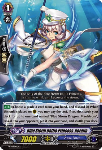 Blue Storm Battle Princess, Koralia (PR/0408EN) [Promo Cards]