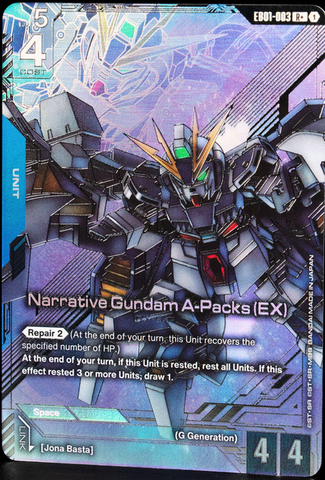 Narrative Gundam A-Packs (EX) [EB01-003] (R+)