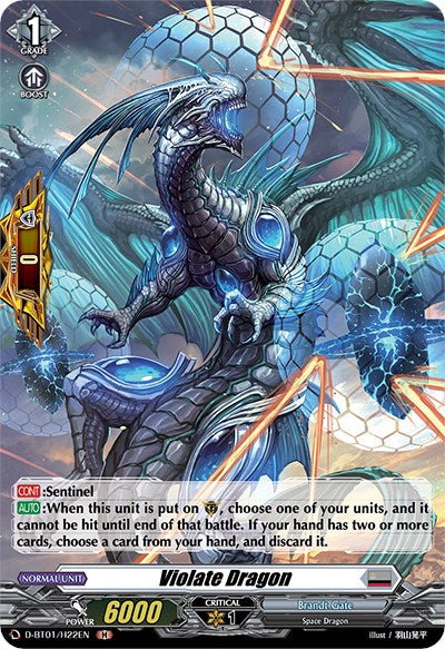 Violate Dragon (D-BT01/H22EN) [Genesis of the Five Greats]