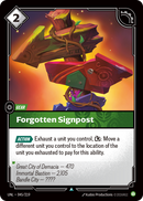 Forgotten Signpost (UNL-045/219) [Riftbound: Unleashed]