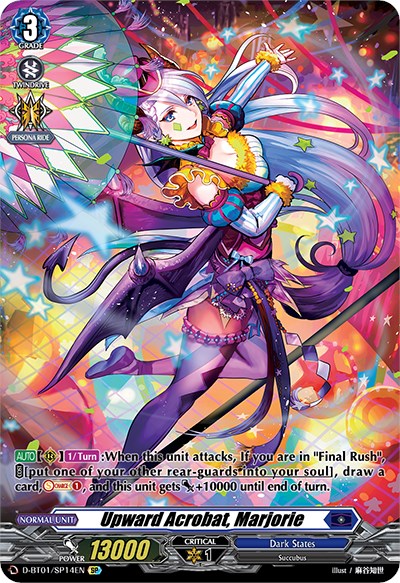 Upward Acrobat, Marjorie (D-BT01/SP14EN) [Genesis of the Five Greats]