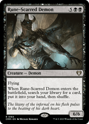 CMM-0184 - Rune-Scarred Demon - Rare