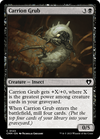 CMM-0143 - Carrion Grub - Common