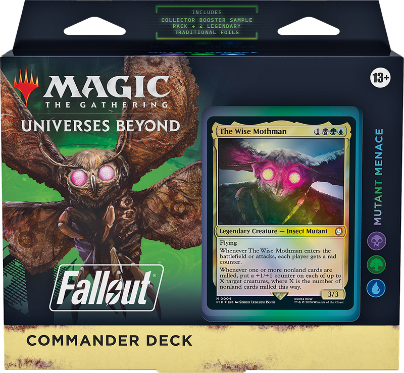 MTG - Universes Beyond: Fallout - Mutant Menace - Commander Deck