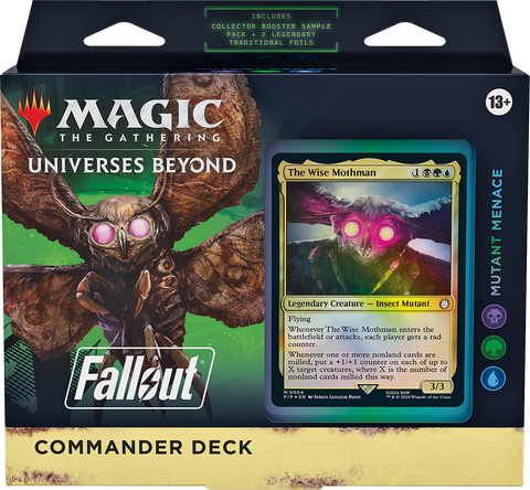 MTG - Universes Beyond: Fallout - Mutant Menace - Commander Deck