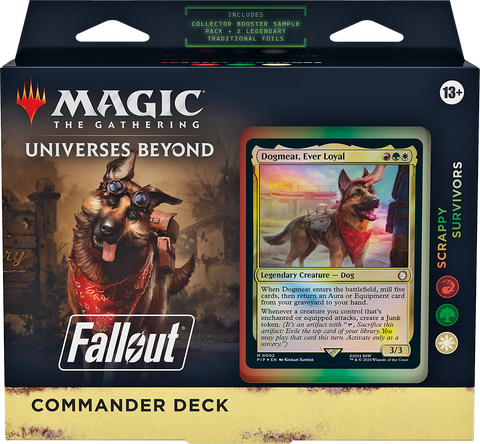 MTG - Universes Beyond: Fallout - Scrappy Survivors - Commander Deck