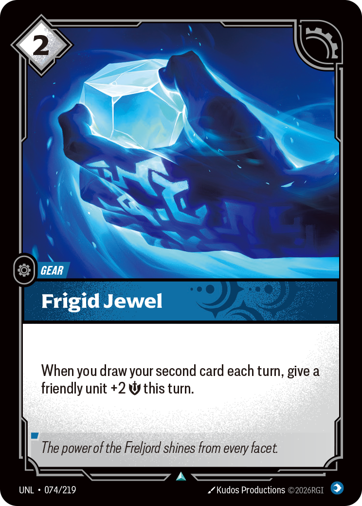 Frigid Jewel (UNL-074/219) [Riftbound: Unleashed]
