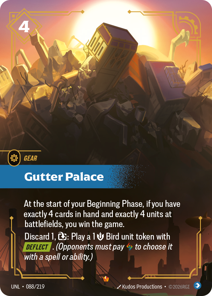 Gutter Palace (UNL-088/219) [Riftbound: Unleashed]