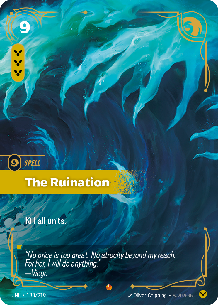 The Ruination (UNL-180/219) [Riftbound: Unleashed]
