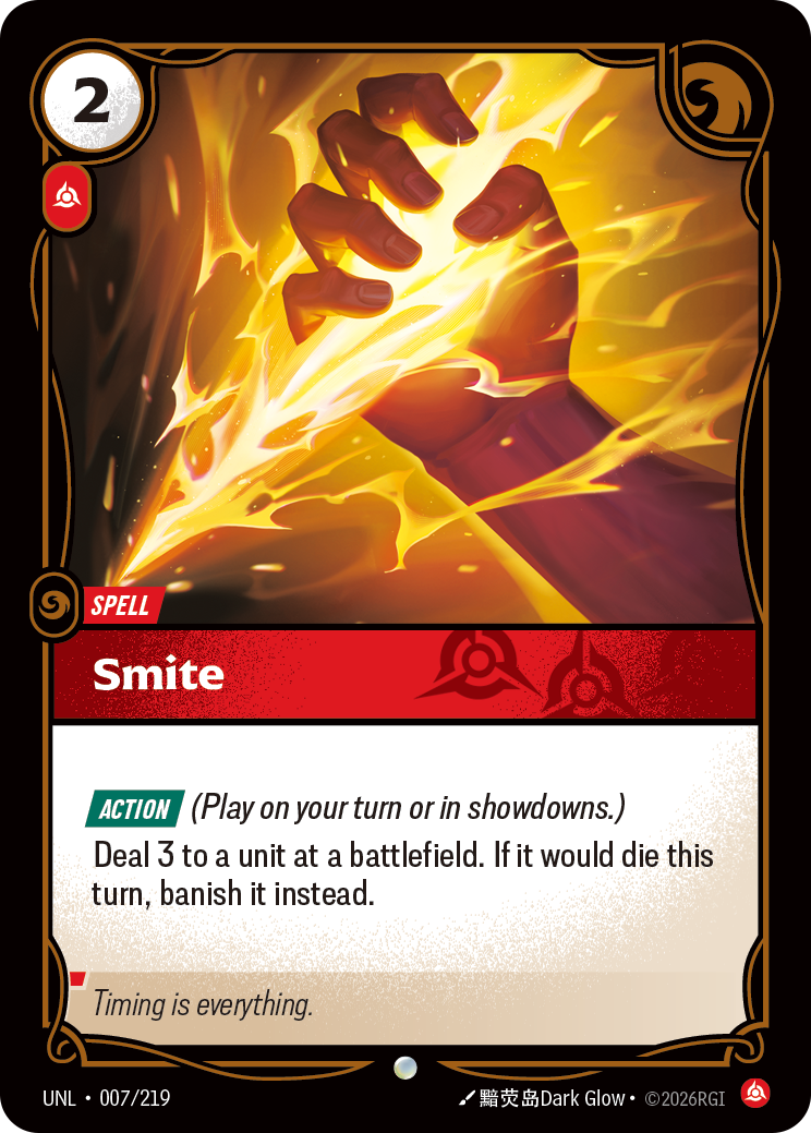 Smite (UNL-007/219) [Riftbound: Unleashed]
