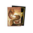 Dragon Shield: Japanese Size 60ct Art Sleeves - Wood Snake 2025 (Dual Matte)